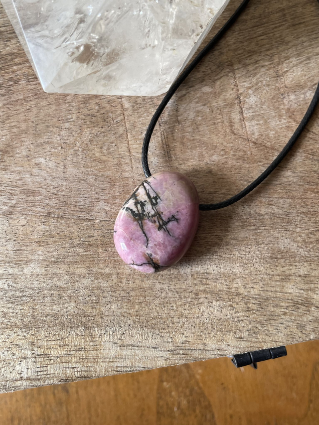 Collier RHODONITE