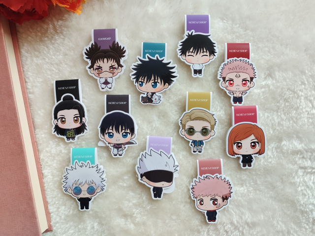 Jujutsu Kaisen - Marcapáginas/Bookmarks