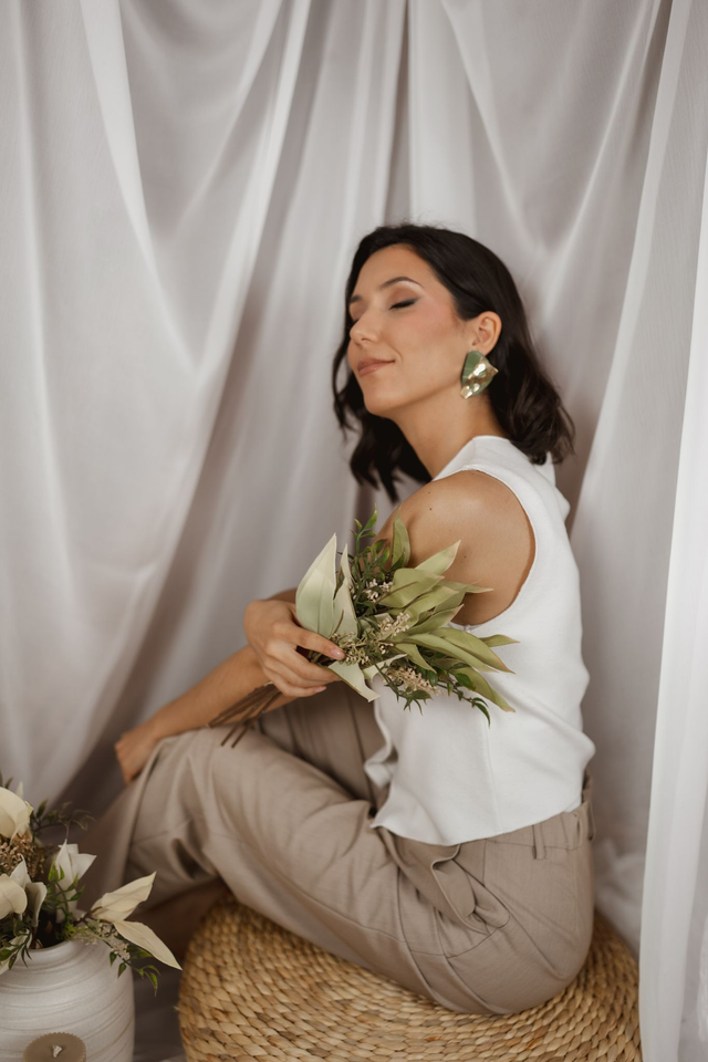 Polymer Clay Earrings ~ Marge