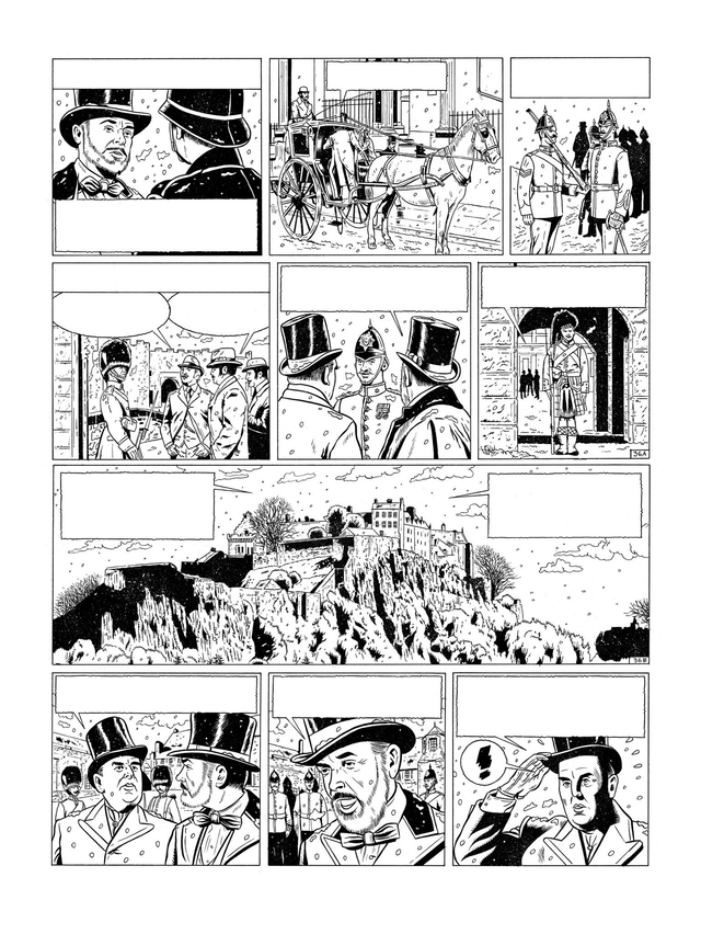 Les Martyrs de Stirling (Tirage de tête en noir et blanc) en série limitée. Sortie AOUT/SEPTEMBRE 2025