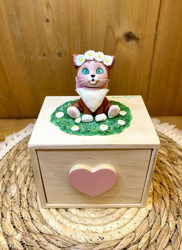 Boîte cœur 1 tiroir