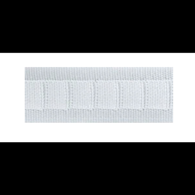 Huismerk: Gordijn plooiband transparant