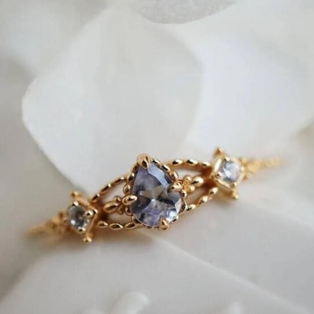 Bague tanzanite 