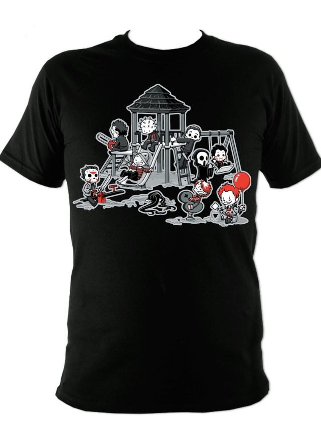 Chibi Horror Characters T-shirt