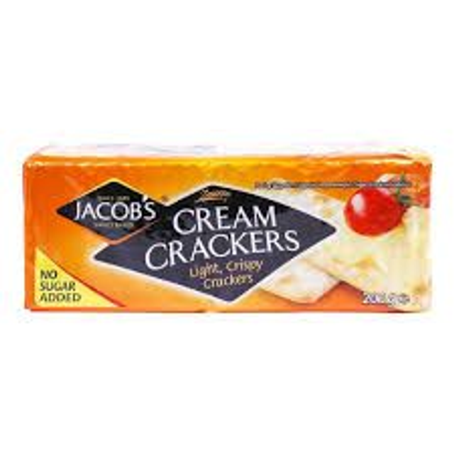 Jacob's Cream Crackers 200g