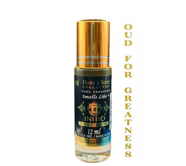  Heaven Scent: Roller - Inspired by Initio Oud For Greatness 12ml