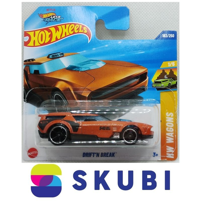 Drift´n Break - Hot Wheels 183/250 - HW Wagons 1/5 Let´s Race Netflix