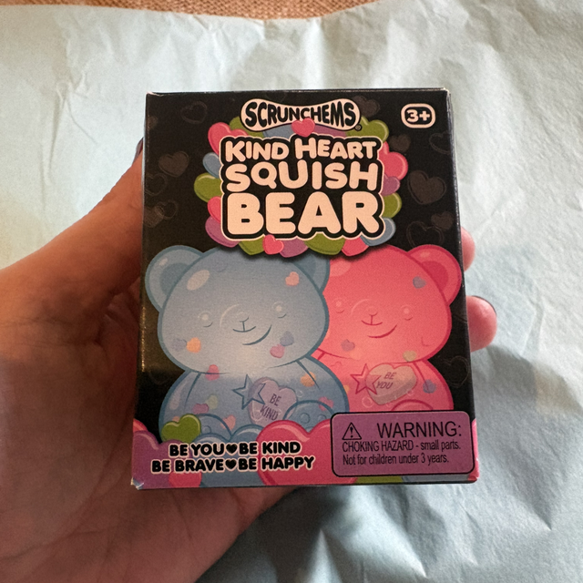 Kind Heart Squish Bear - SCRUNCHEMS