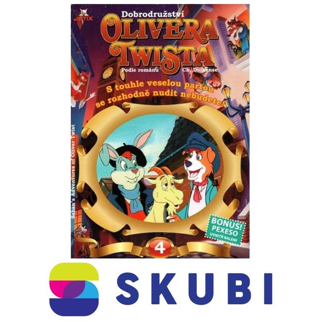 DVD Dobrodružství Olivera Twista 4