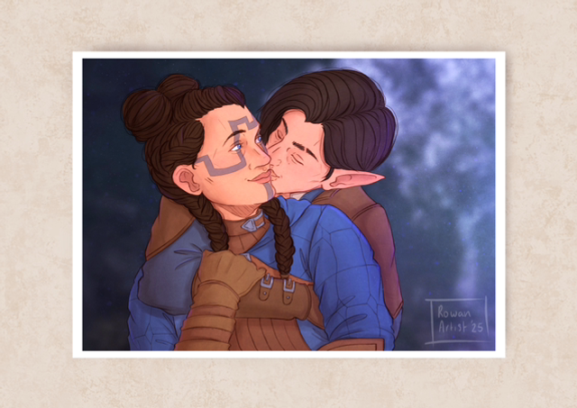 Dragon Age - Evka &amp; Antoine Print-P56