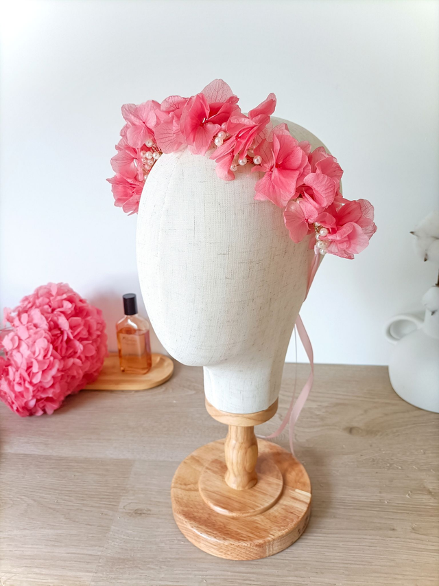 Couronne de tête Romance d'Antan