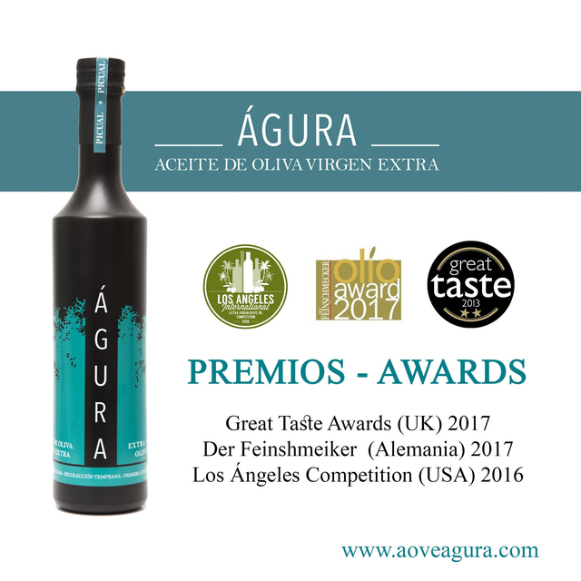 Huile d'Olive Vierge Extra Premium ÁGURA 500ml