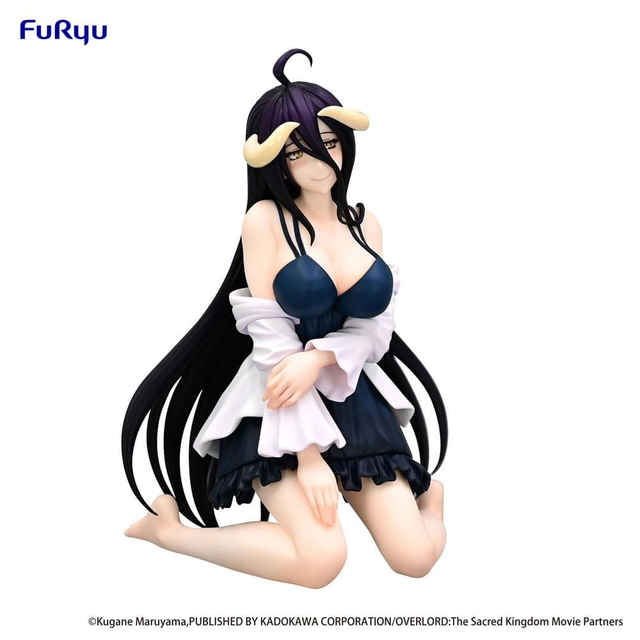 🍜Albedo Noodle Stopper Loungewear Figure Overlord FuRyu 12cm😈
