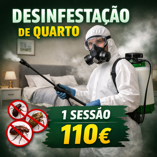 Desinfestação Quarto 