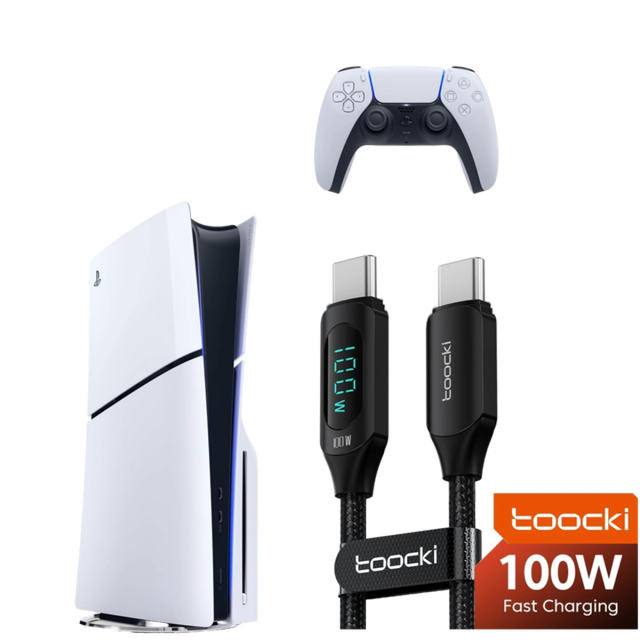 PS5 Slim Controller Charge Cable 2 Meter