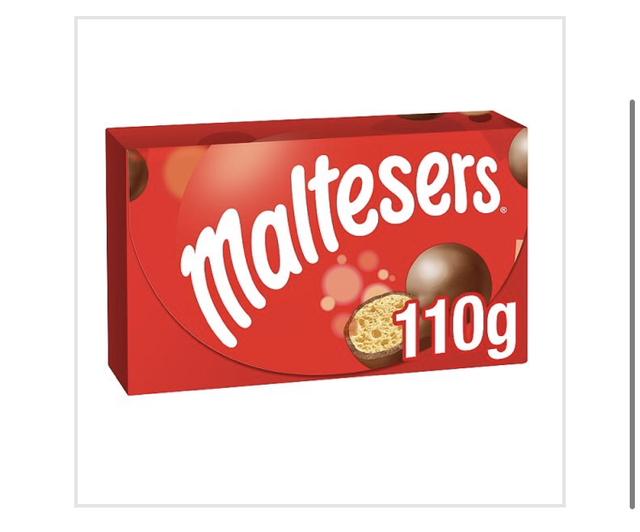 Maltesers Milk Chocolate &amp; Honeycomb Gift Box of Chocolates 110g