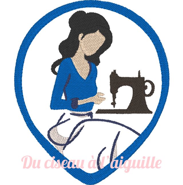 fichier broderie couturière - Taille 10x10 / 12 Formats