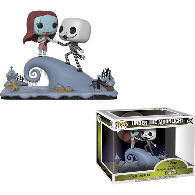 Funko POP Disney 458 Movie Moments Nightmare Before Christmas Jack &amp; Sally Under The Moonlight Vinyl Figure