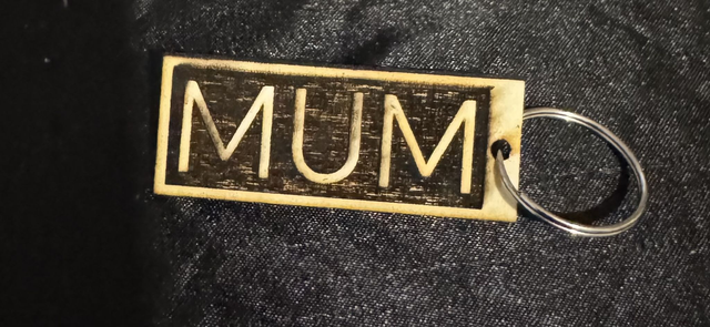 Mum Keyring