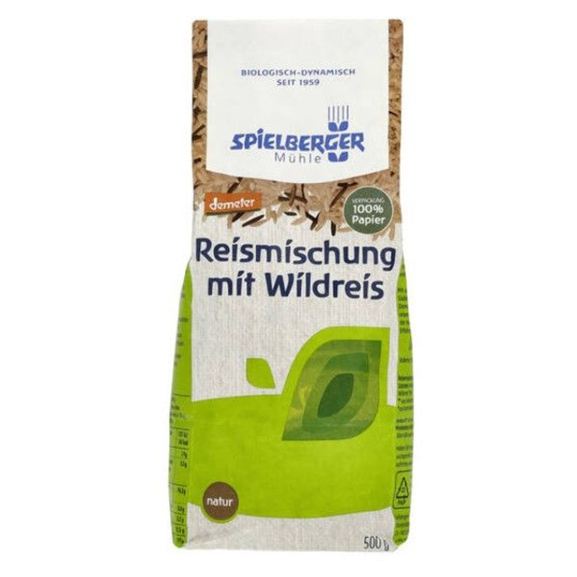 Spielberger Reismischung mit Wildreis, 500g Packung