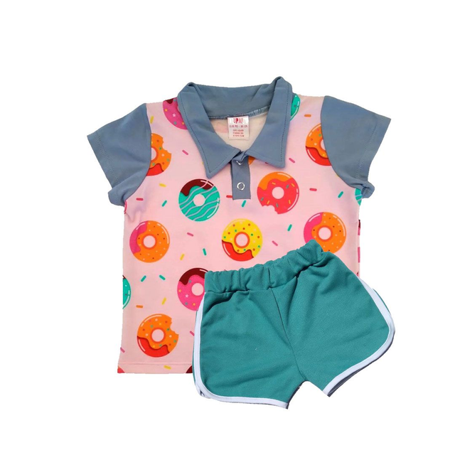 Conjunto Algodón orgánico Donas