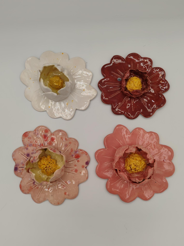 Tasse Fraise "Fleur de thé"