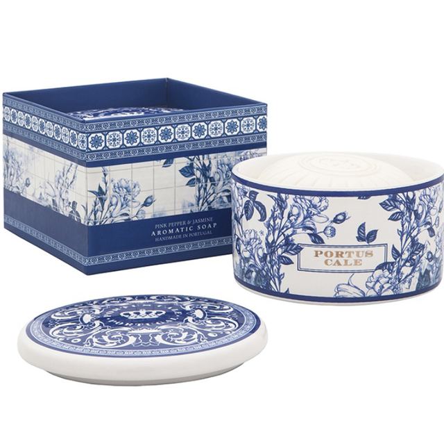 Portus cale jabón en joyero GOLD & BLUE