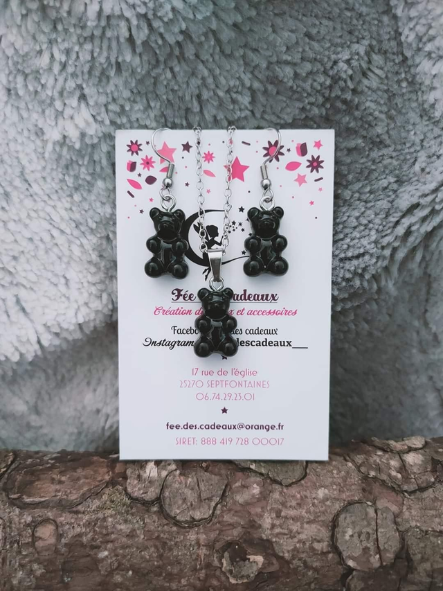 Parure "Enfance" Noir