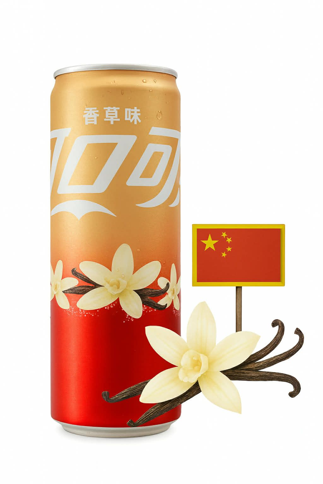 Coca-Cola Chine Vanille 330 ml