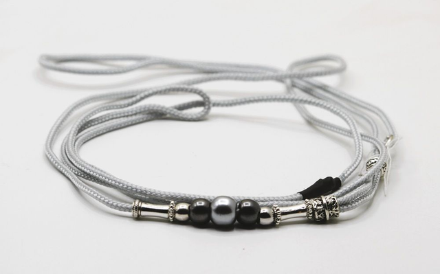 Laisse de présentation 3 mm gris 