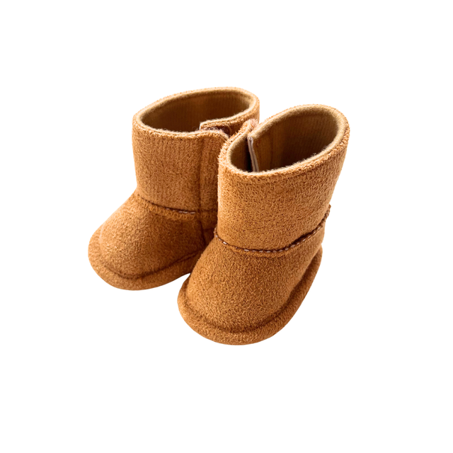 Bottes fourées marrons