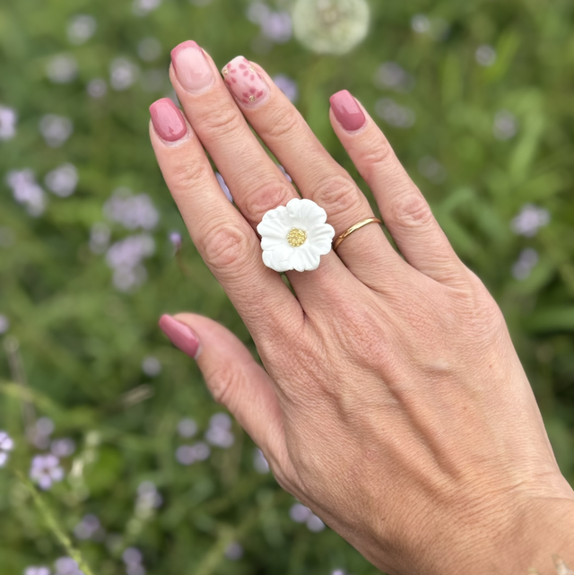 Bague fleur