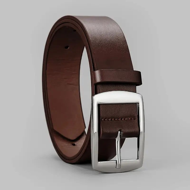 ceinture vintage pour homme  couleur marron