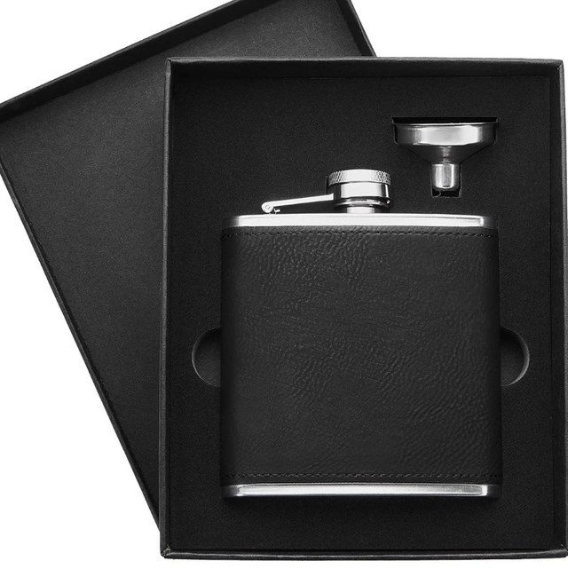 Flachmann mit Wunschgravur – 180 ml