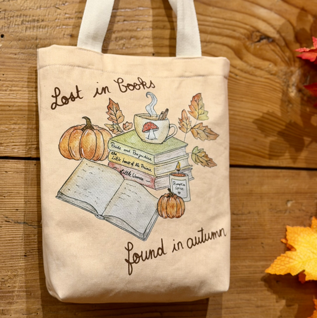 Tote bag à livres "Lost in Books"