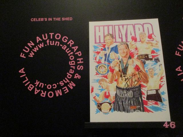 George Hillyard Limited Edition Signed A4 Portrait Drawing Print (46)