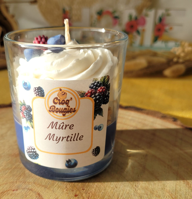 Bougie 140g - MURE / MYRTILLE