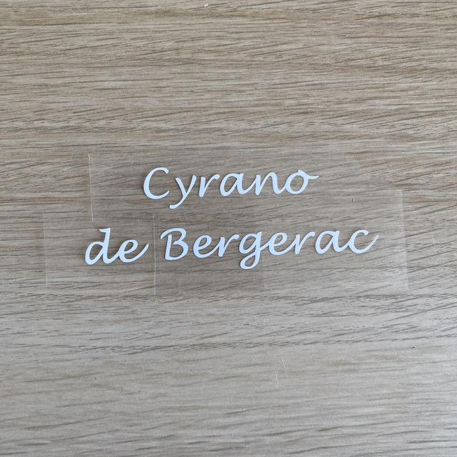 Prénom + Nom pret à "coller"