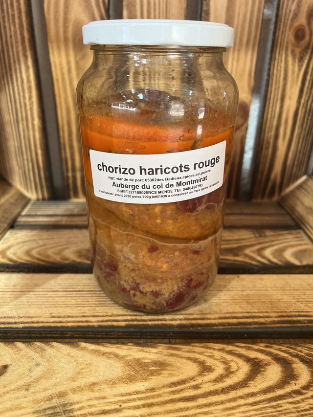 Chorizo haricots rouges