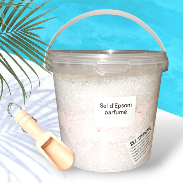 Sel d&#039;Epsom parfumé 1 kg