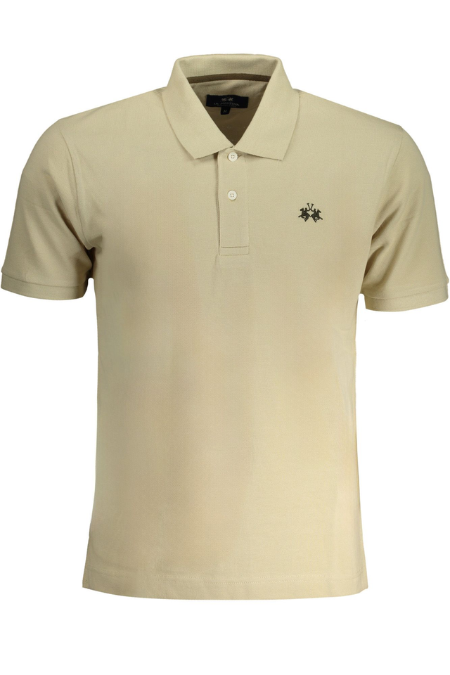LA MARTINA POLO MANICHE CORTE UOMO BEIGE