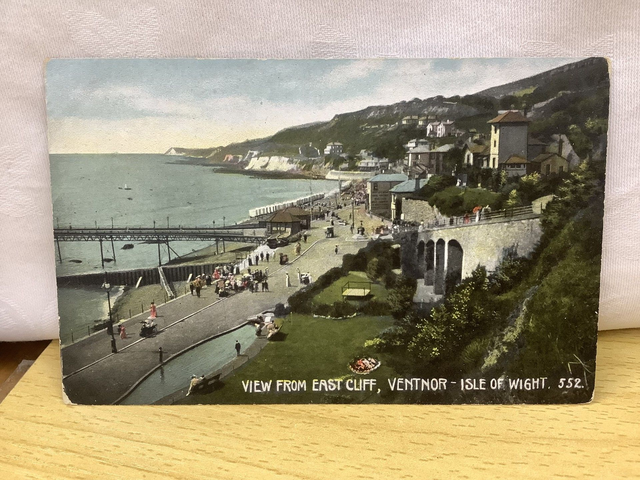 Ventnor View from East Cliff, Isle of Wight, The Ideal Post Card Series postcard. Our Ref No. R860 £2.50