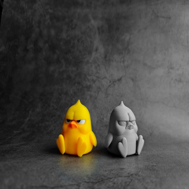 Angry Chick Model 