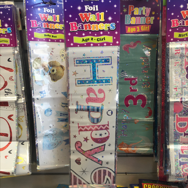 Happy birthday age 2 girl