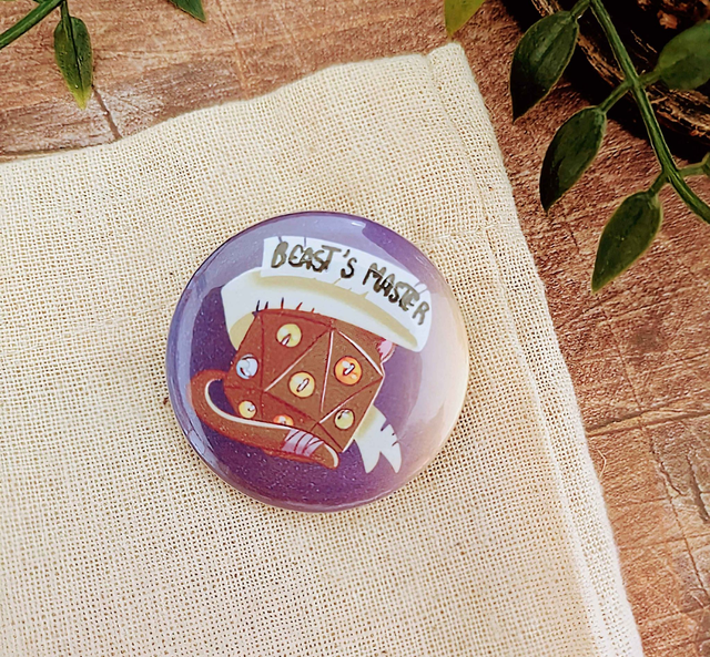 Badge "Beast Master" - 35 mm