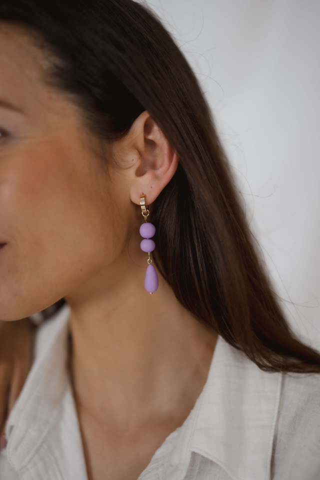 Polymer Clay Earrings ~ Camilla