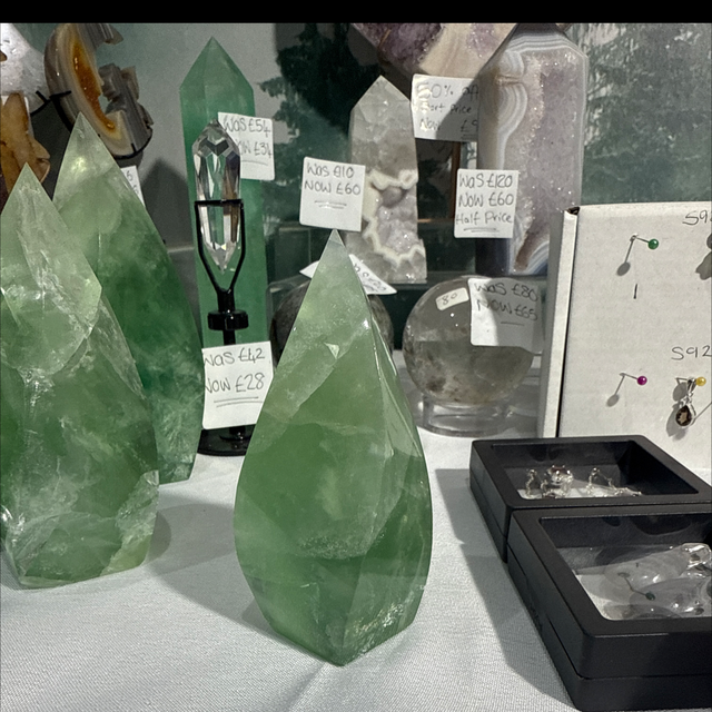 Green fluorite 