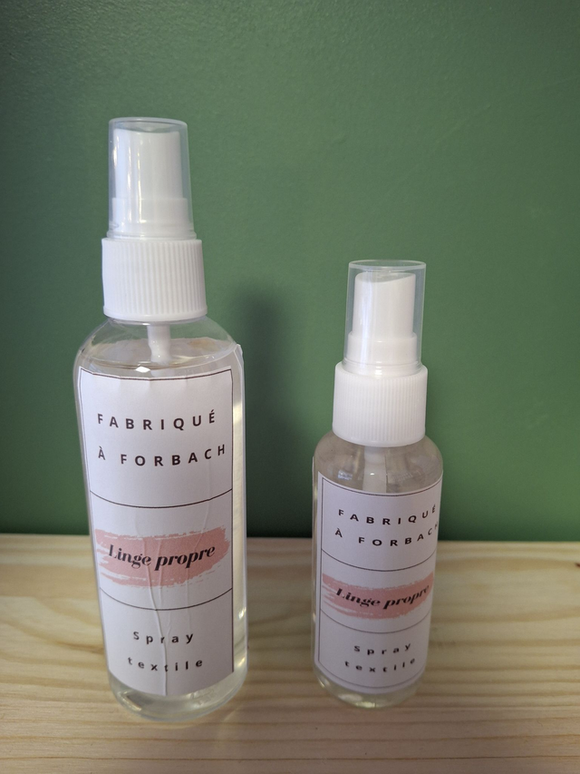 Spray linge propre