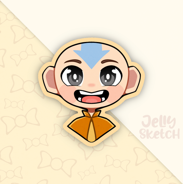 Aang | ATLA Sticker