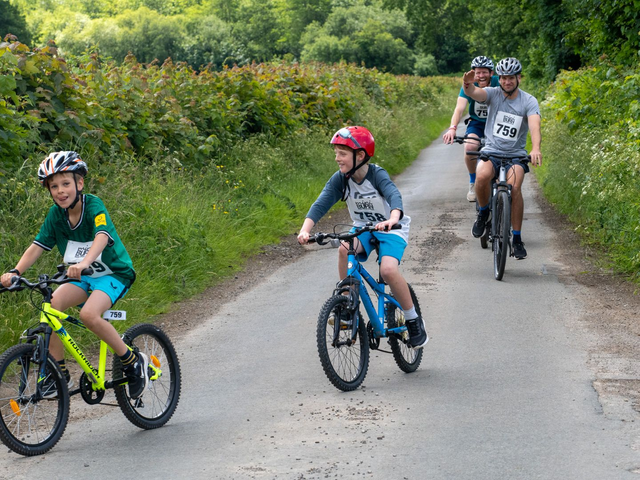 Mini Burn - Family Team Entry (3 adults,1 children)